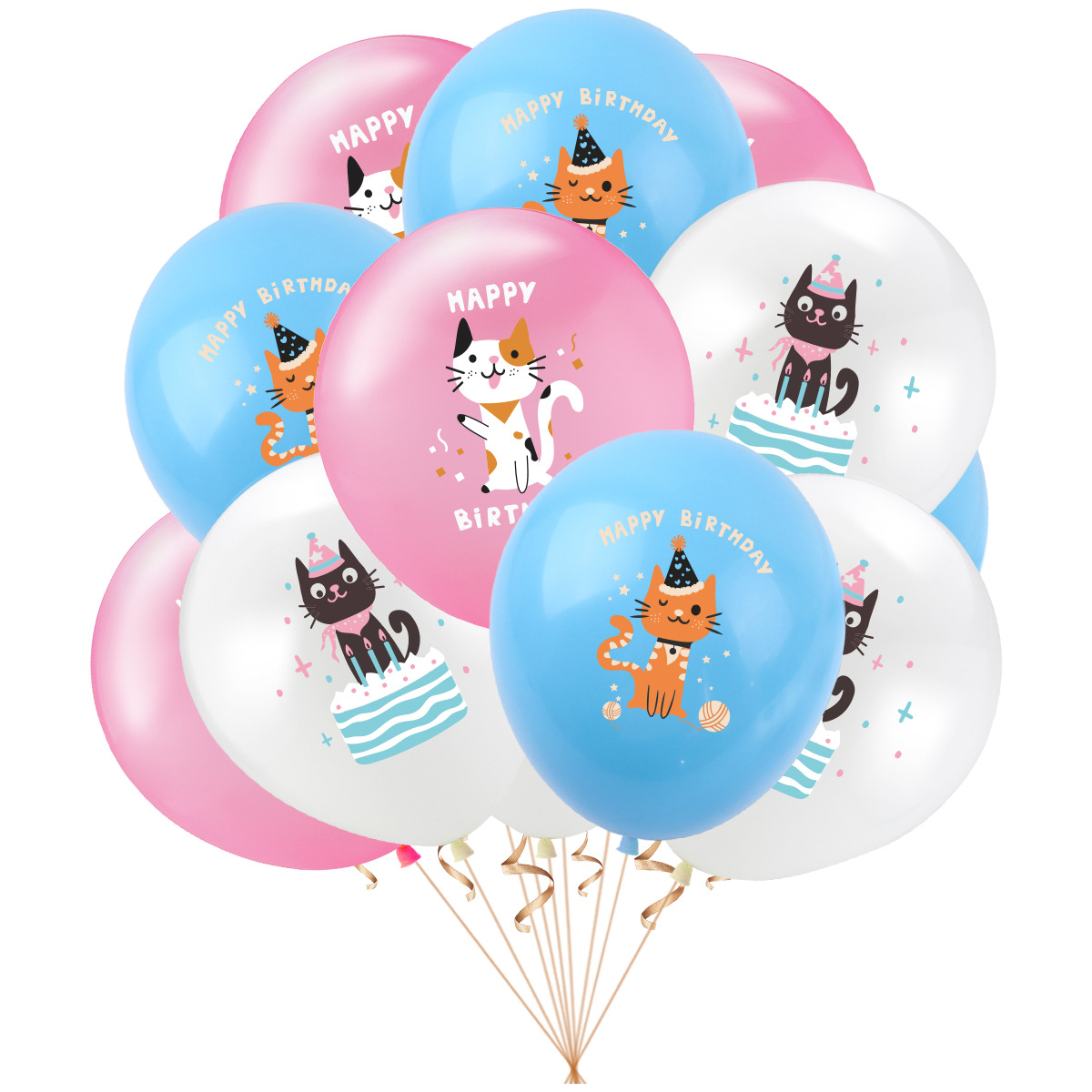 Pet Supplies Nz - 12 인치 만화 개 고양이 라텍스