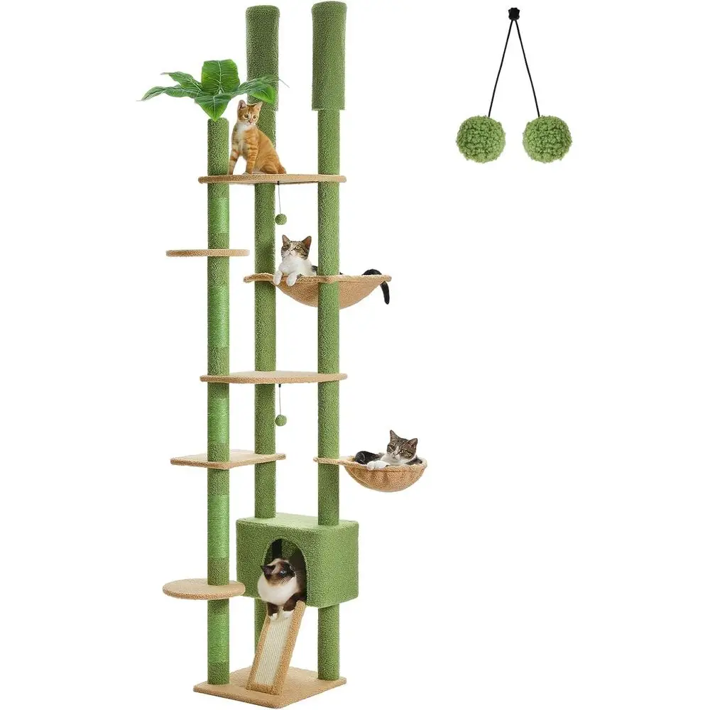 Cat Scratching Post - 조절 가능한 높이의 고양이 타워, 콘도,