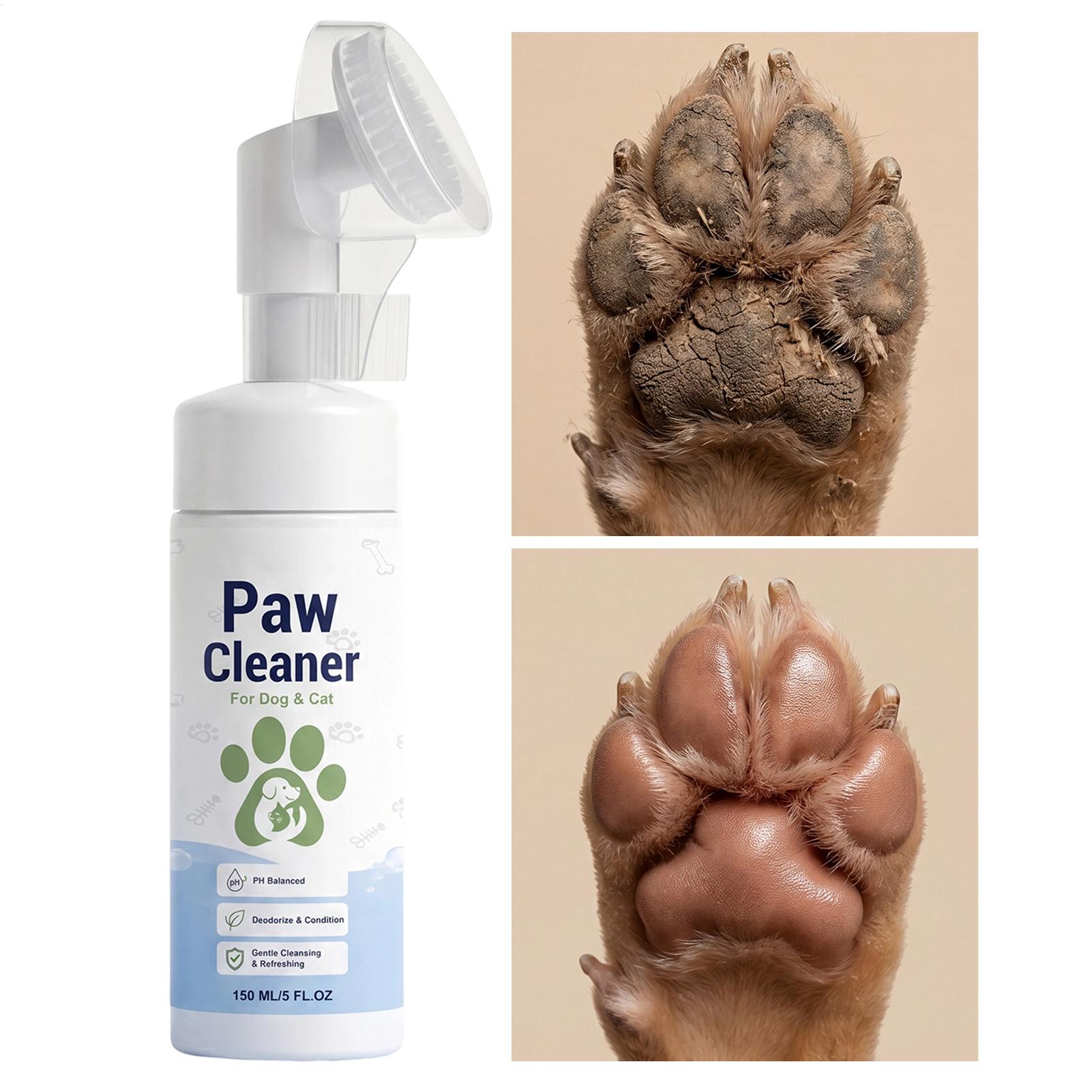 Dog Paw Cleaner - 강아지 발 세정제 폼, 고양이 발