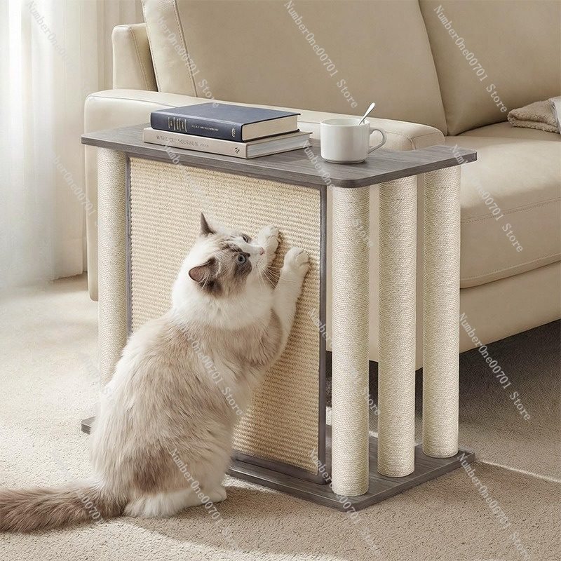 Cat Scratching Post - 고양이 발 모양 캣트리 엔드 테이블