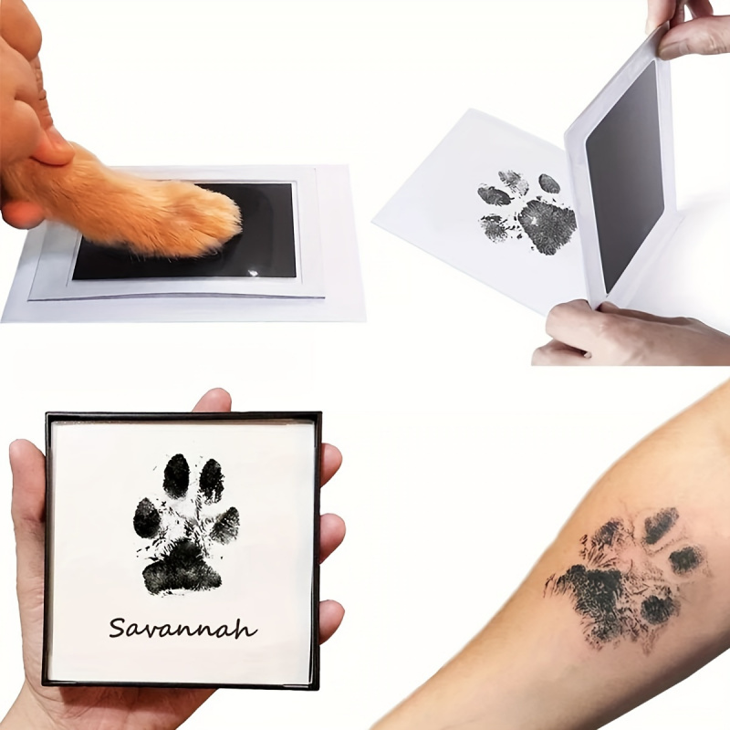 Dog Paw Cleaner - 반려동물 발자국 기념품 키트 - 강아지와