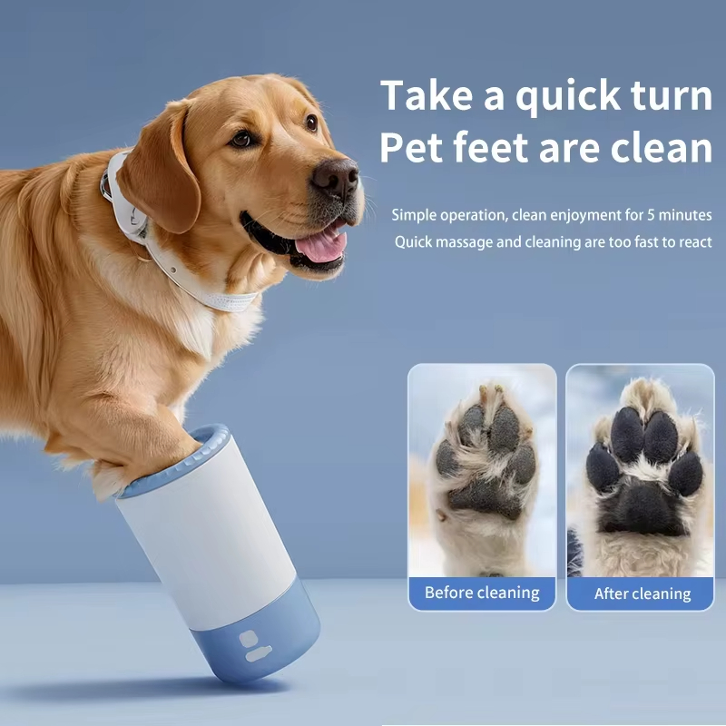 Dog Paw Cleaner - 전기 자동 애완동물 발 세척기 휴대용
