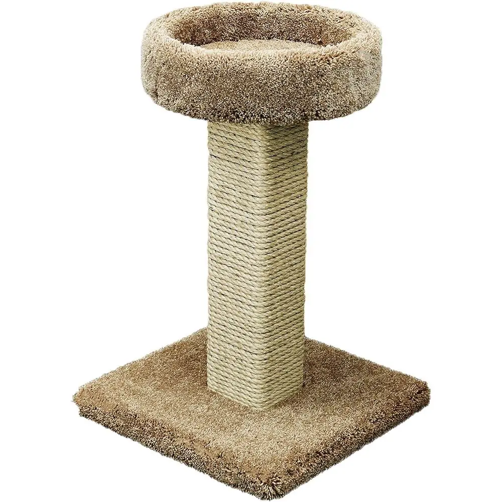 Cat Scratching Post - 대형 원목 고양이 스크래칭 포스트(침대 포함),