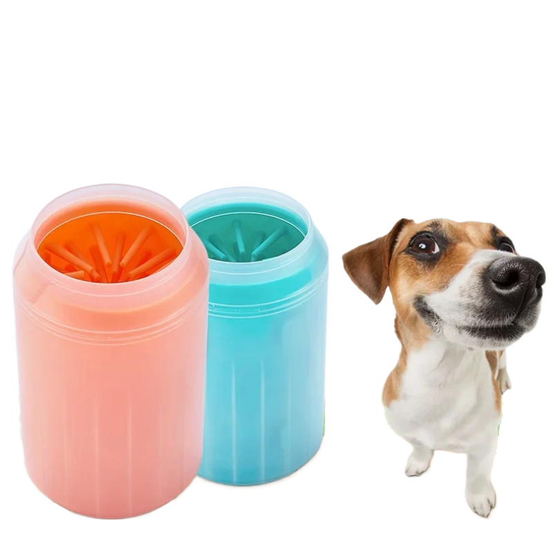 Dog Paw Cleaner - 강아지 발 세척 컵 부드러운 실리콘