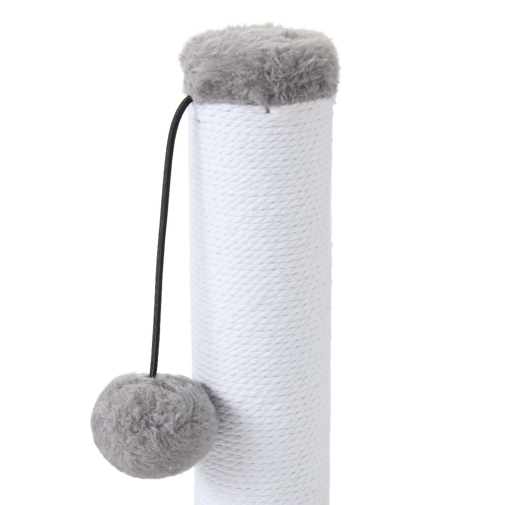 고양이 스크래칭 포스트, 흰색 회색 고양이 나무 가구, - Cat Scratching Post 리뷰 및 가격