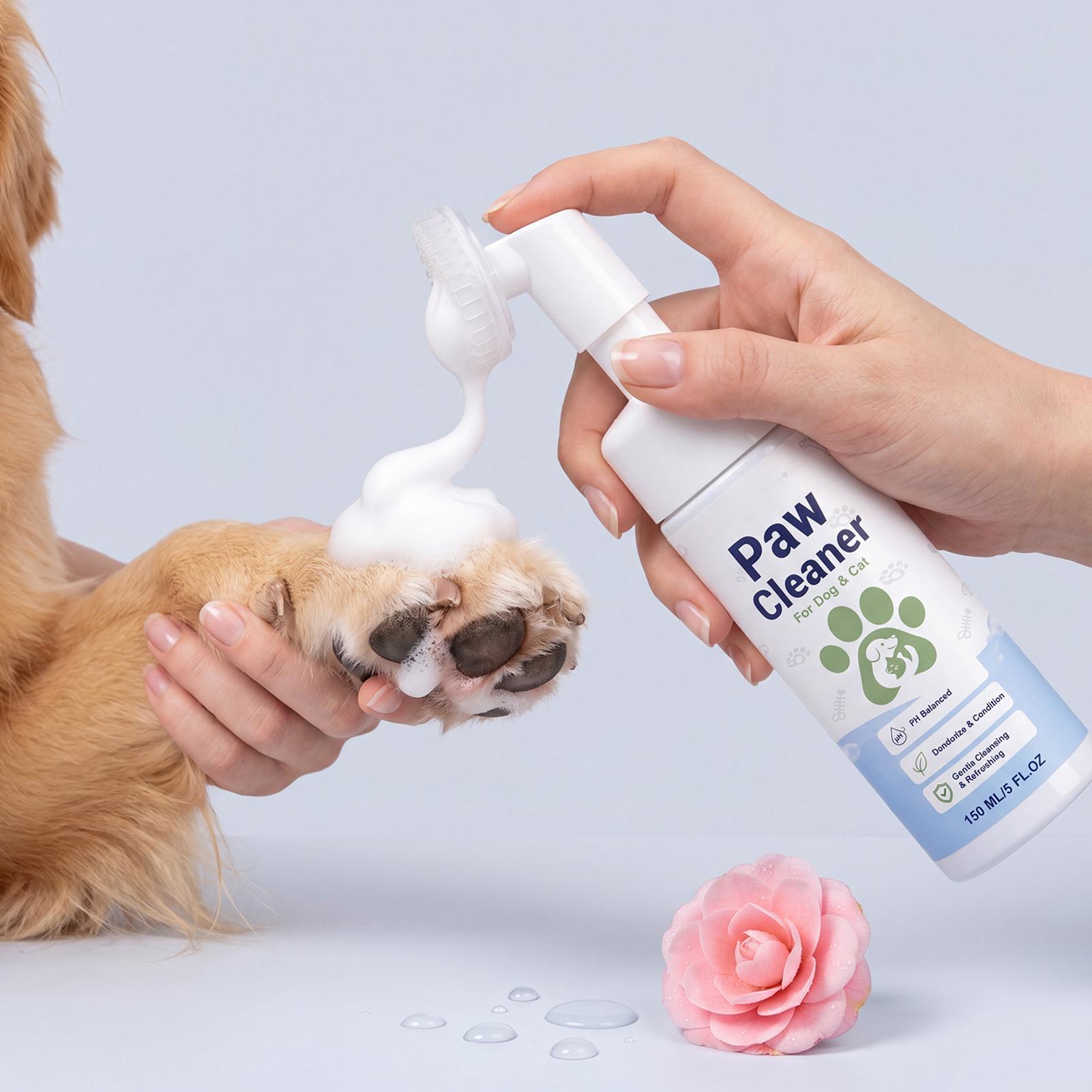 강아지 발 세정제 폼, 고양이 발 세정제, 물 없이 사 - Dog Paw Cleaner 리뷰 및 가격