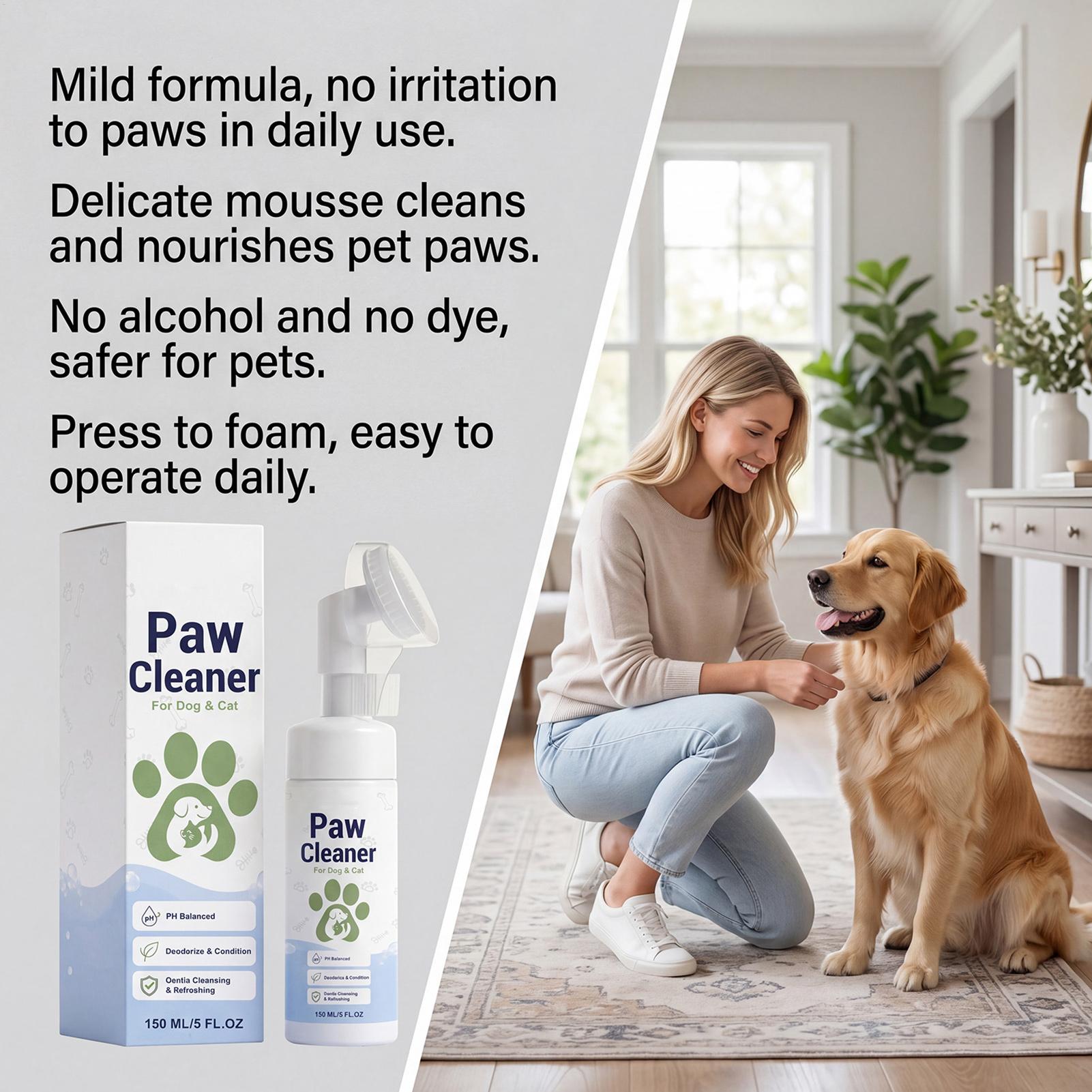 강아지 발 세정제 폼, 고양이 발 세정제, 물 없이 사 - Dog Paw Cleaner 리뷰 및 가격