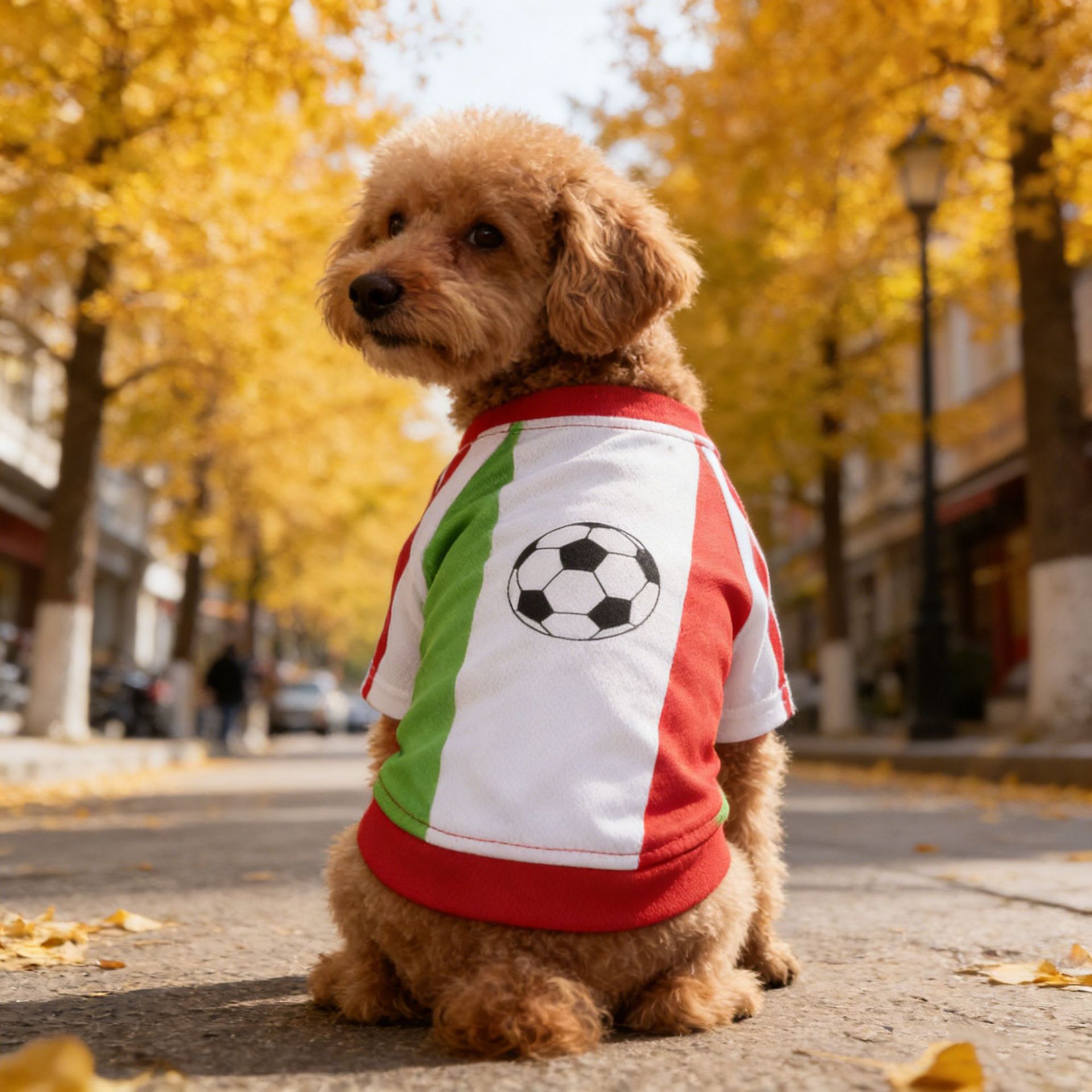 축구 패턴 강아지 옷 통기성 좋은 부드러운 면 소재 강 - Pet Supplies Jersey 리뷰 및 가격