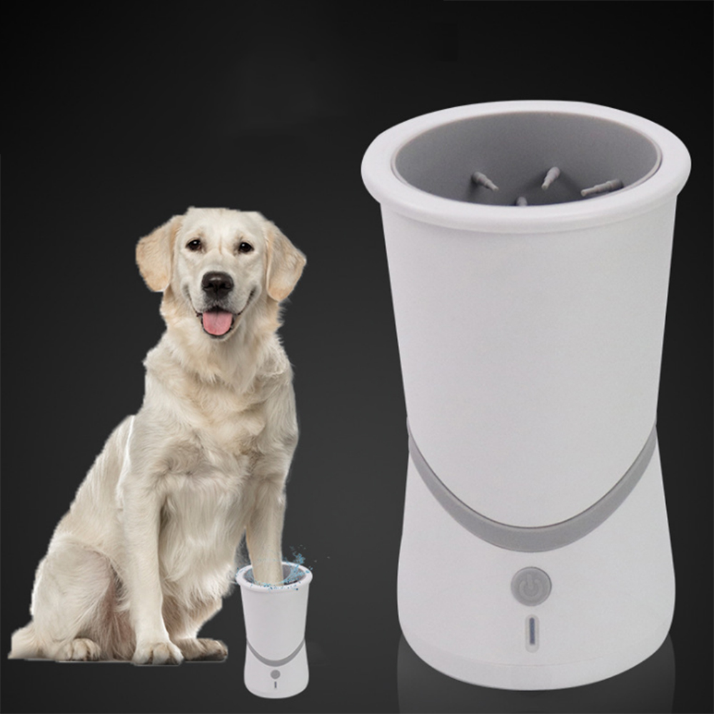 자동 애완동물 발 세척 컵 전기 강아지 고양이 발 세척 - Dog Paw Cleaner 리뷰 및 가격
