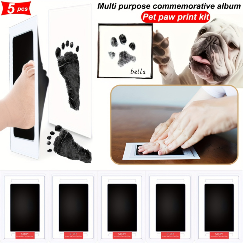 반려동물 발자국 기념품 키트 - 강아지와 고양이를 위한 - Dog Paw Cleaner 리뷰 및 가격