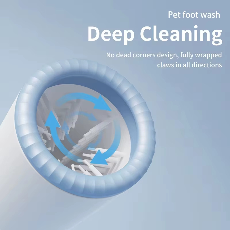 전기 자동 애완동물 발 세척기 휴대용 빠른 세척 저소음 - Dog Paw Cleaner 리뷰 및 가격