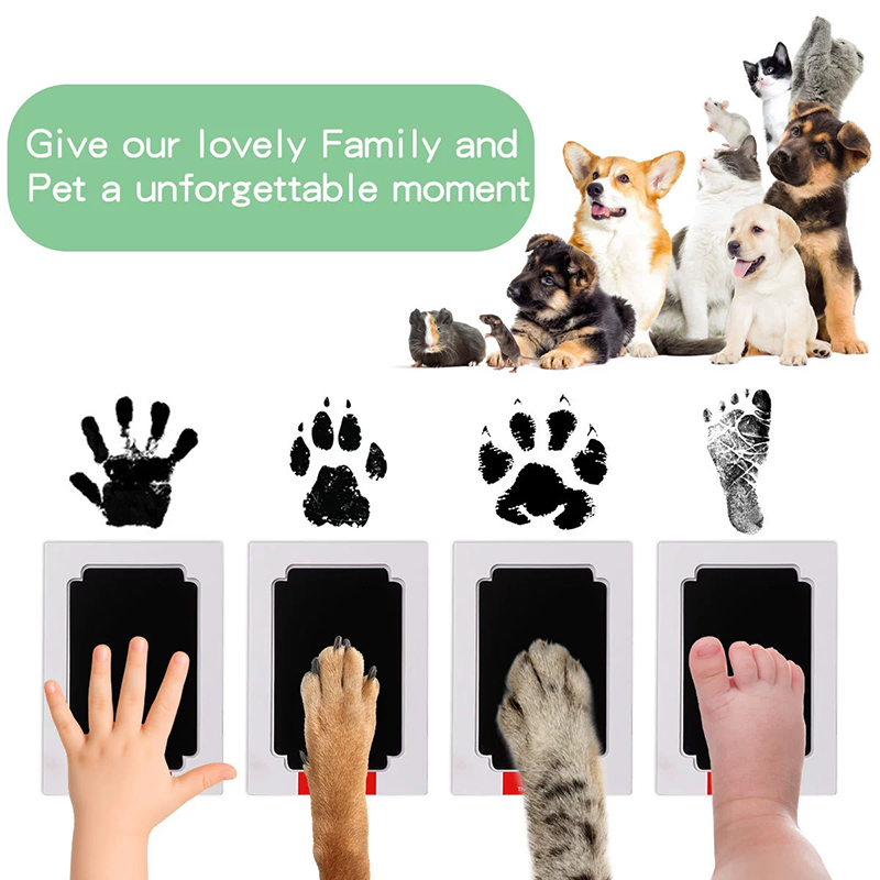 무독성 아기 손발자국 잉크패드 애완견/고양이 발자국 키 - Dog Paw Cleaner 리뷰 및 가격