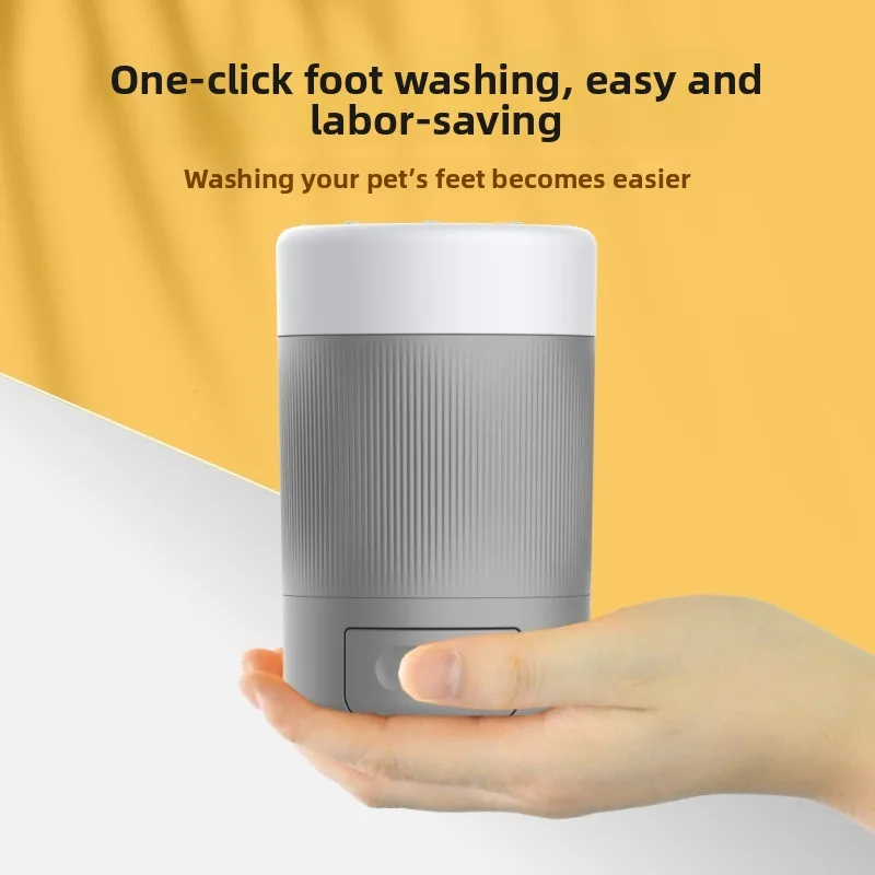 반자동 애완동물 발 세척 컵(강아지와 고양이용 부드러운 - Dog Paw Cleaner 리뷰 및 가격