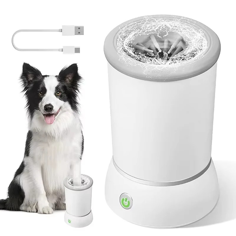 전동 강아지 발 세척기 자동 애완동물 발 세척 컵 휴대 - Dog Paw Cleaner 리뷰 및 가격