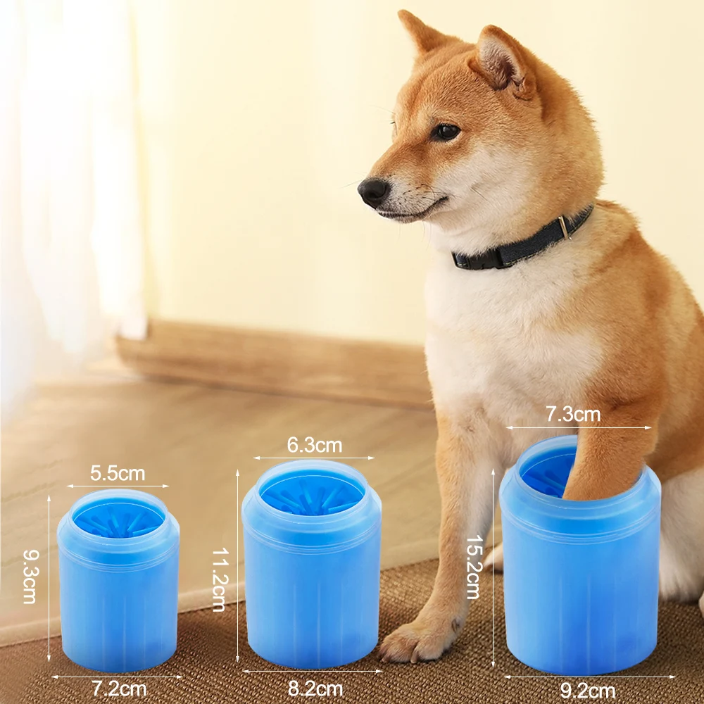 발 플런저 애완 동물 발 클리너 부드러운 실리콘 발 청 - Dog Paw Cleaner 리뷰 및 가격