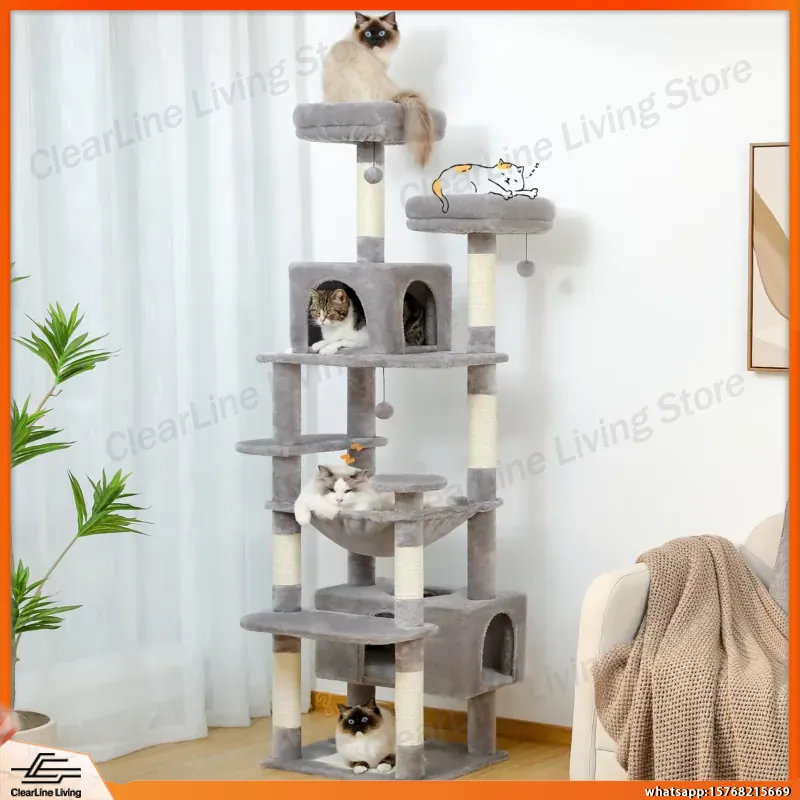 실내 고양이를 위한 대형 캣타워, 사이잘 스크래칭 포스 - Cat Scratching Post 리뷰 및 가격